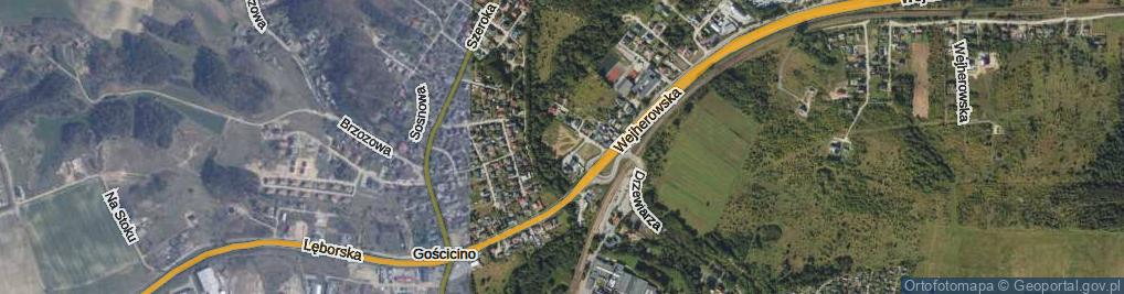 Zdjęcie satelitarne Majkowskiego Aleksandra, dr. ul.