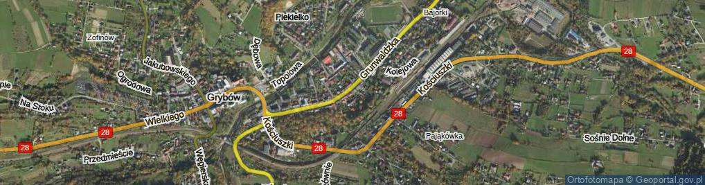 Zdjęcie satelitarne Mała ul.