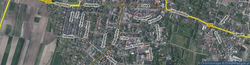 Zdjęcie satelitarne Madalińskiego Antoniego Józefa, gen. ul.