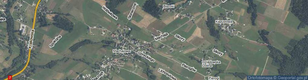 Zdjęcie satelitarne Machaja Ferdynanda, ks. ul.