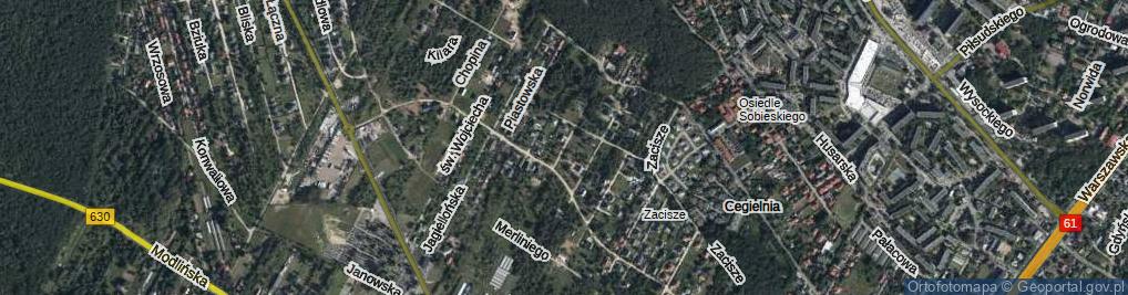 Zdjęcie satelitarne Makowskiego Tadeusza ul.