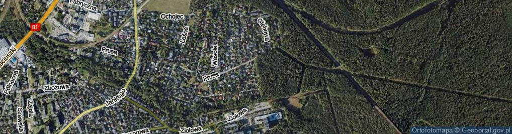 Zdjęcie satelitarne Macierzanki ul.