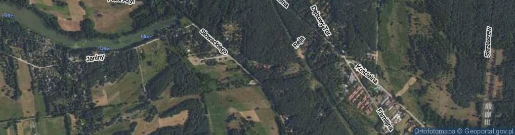 Zdjęcie satelitarne Mała Polana ul.