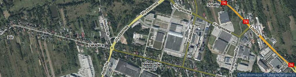 Zdjęcie satelitarne Markowskiego Bolesława ul.