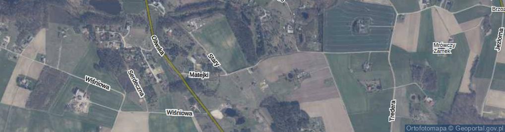 Zdjęcie satelitarne Matejki Jana ul.