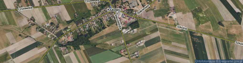 Zdjęcie satelitarne Mazowiecka ul.