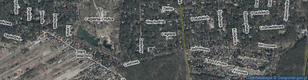 Zdjęcie satelitarne Makuszyńskiego Kornela ul.