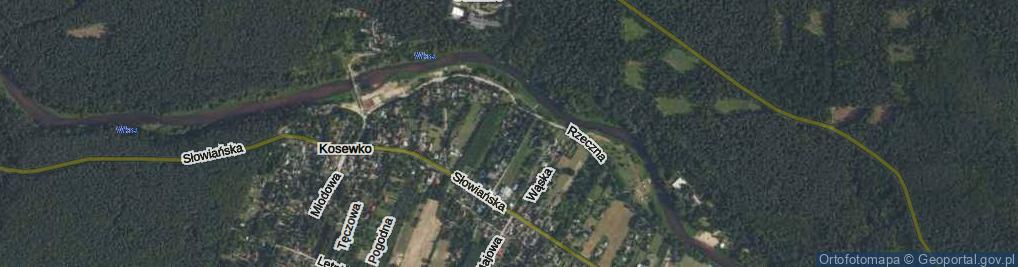 Zdjęcie satelitarne Mała ul.