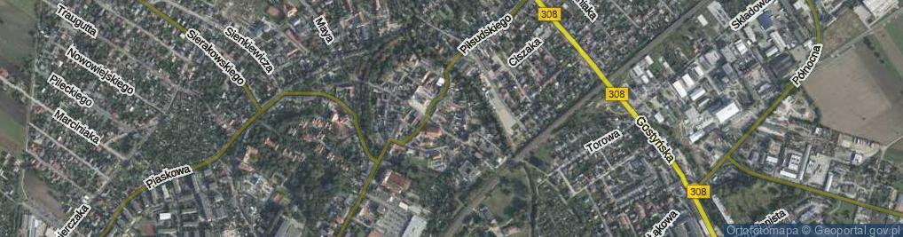 Zdjęcie satelitarne Masztalerza Franciszka ul.