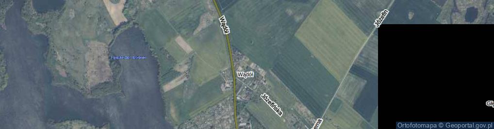 Zdjęcie satelitarne Makowa ul.