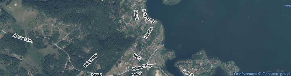 Zdjęcie satelitarne Marcina ul.