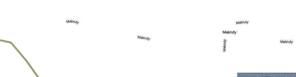 Zdjęcie satelitarne Makruty ul.