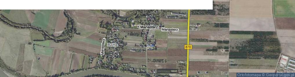 Zdjęcie satelitarne Manasterz ul.