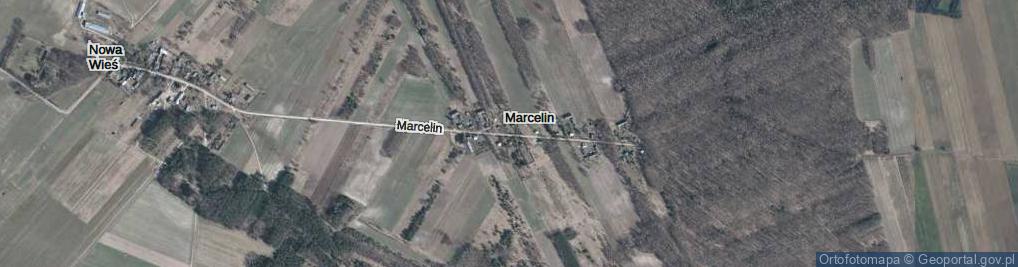 Zdjęcie satelitarne Marcelin ul.
