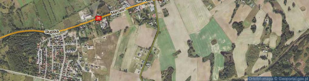 Zdjęcie satelitarne Marcelin ul.