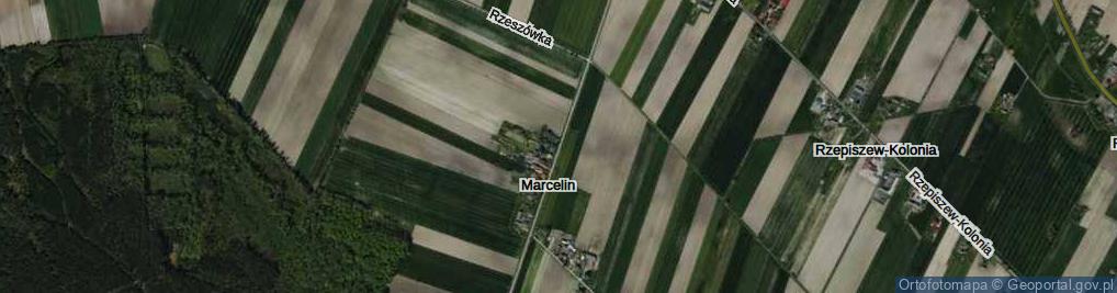 Zdjęcie satelitarne Marcelin ul.