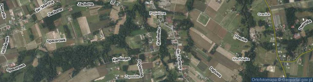 Zdjęcie satelitarne Marcyporęba ul.
