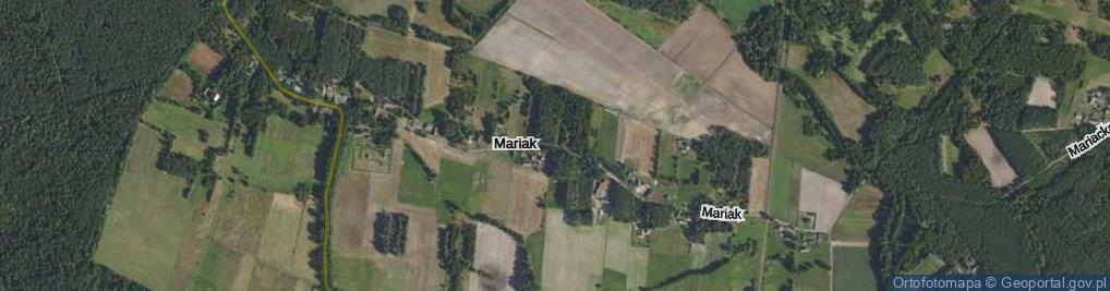 Zdjęcie satelitarne Mariak ul.