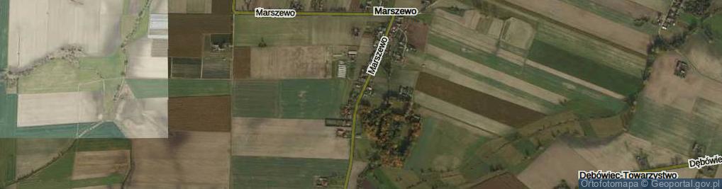 Zdjęcie satelitarne Marszewo ul.