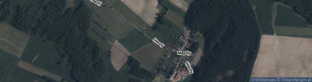 Zdjęcie satelitarne Maszty ul.