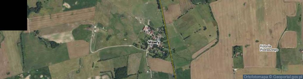 Zdjęcie satelitarne Mawry ul.