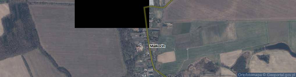 Zdjęcie satelitarne Małkocin ul.