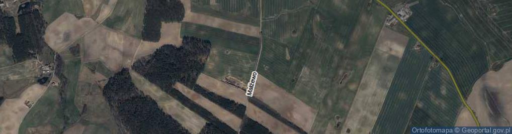 Zdjęcie satelitarne Małżewo ul.
