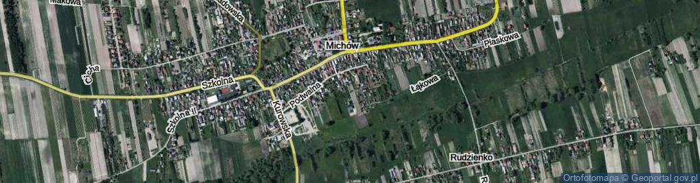 Zdjęcie satelitarne Magnoliowa ul.