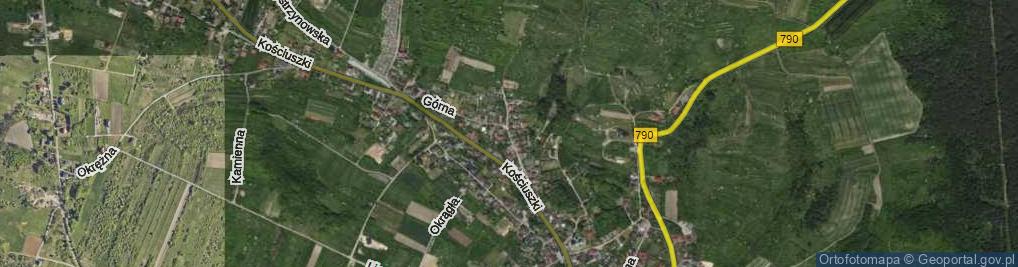 Zdjęcie satelitarne Małobądzka ul.