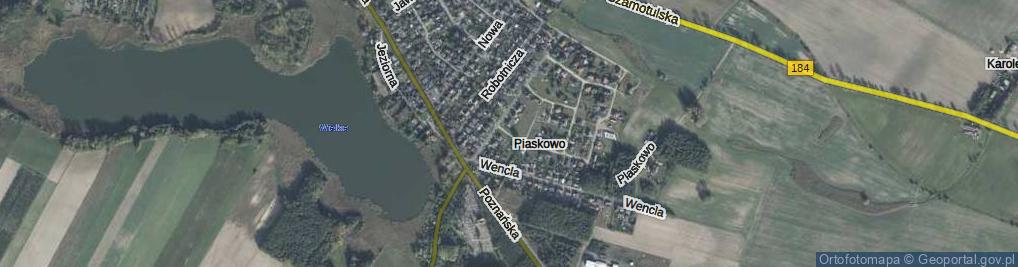 Zdjęcie satelitarne Malwowa ul.