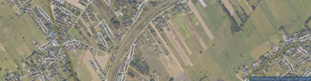 Zdjęcie satelitarne Marynarzy 1. Batalionu Pułku Morskiego ul.