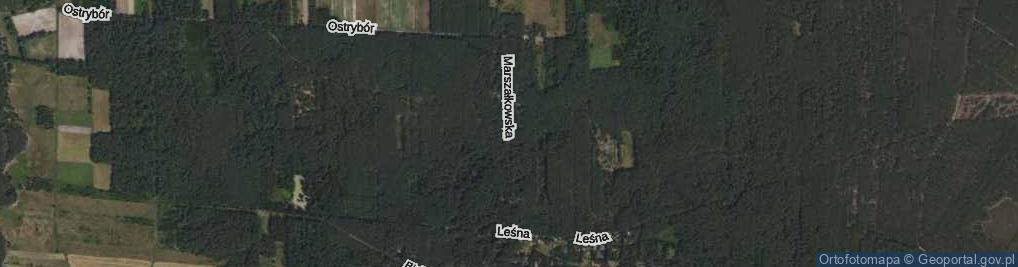 Zdjęcie satelitarne Marszałkowska ul.