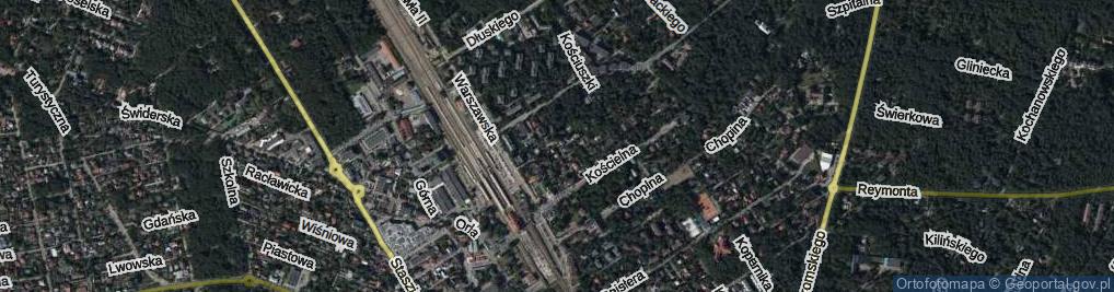 Zdjęcie satelitarne Malawskiego Stefana, prof. ul.