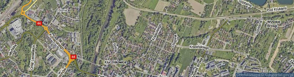 Zdjęcie satelitarne Mała ul.