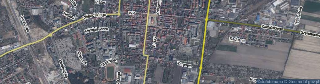 Zdjęcie satelitarne Marcinkowskiego Karola ul.