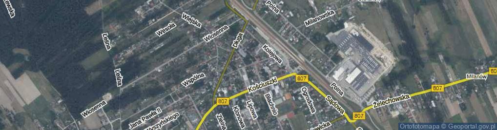 Zdjęcie satelitarne Marzysza ul.