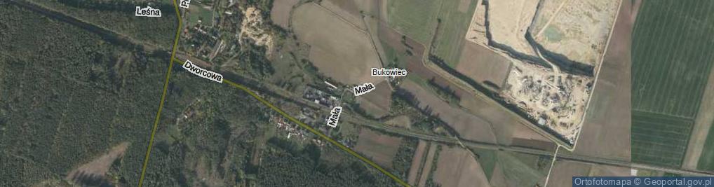 Zdjęcie satelitarne Mała ul.