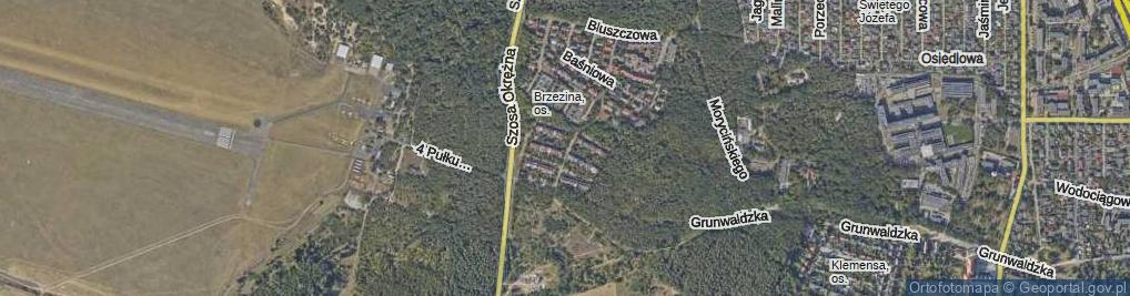 Zdjęcie satelitarne Makuszyńskiego Kornela ul.