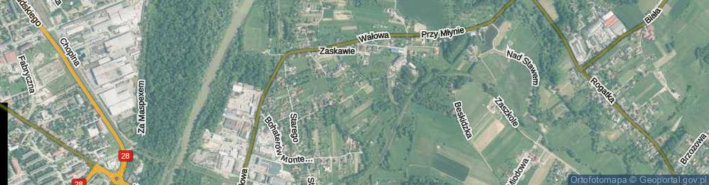 Zdjęcie satelitarne Matejki Jana ul.