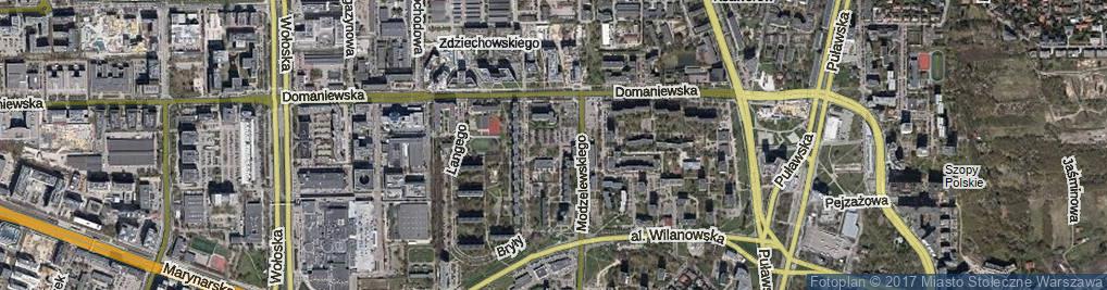 Zdjęcie satelitarne Maleckiego Ignacego ul.