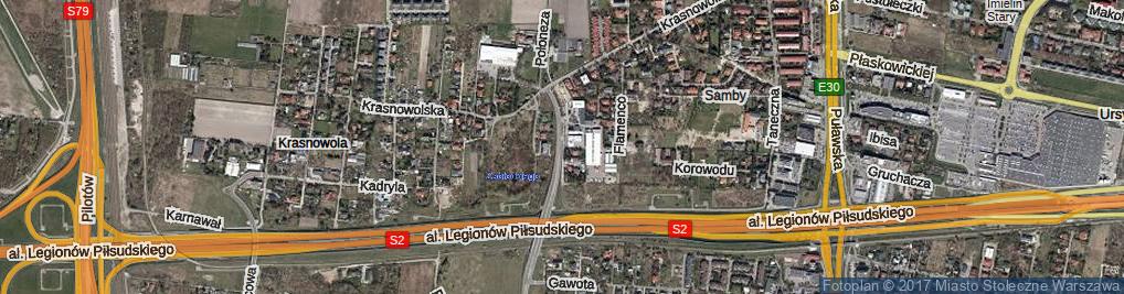 Zdjęcie satelitarne Mazura ul.