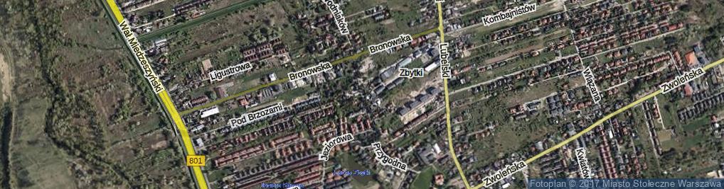 Zdjęcie satelitarne Masłowiecka ul.