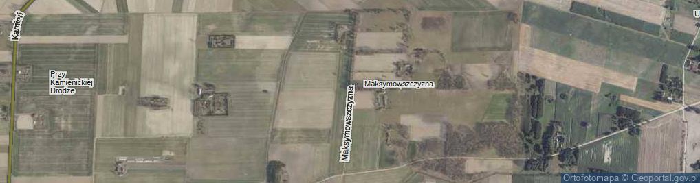 Zdjęcie satelitarne Maksymowszczyzna ul.