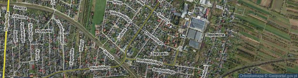 Zdjęcie satelitarne Majakowskiego Włodzimierza ul.