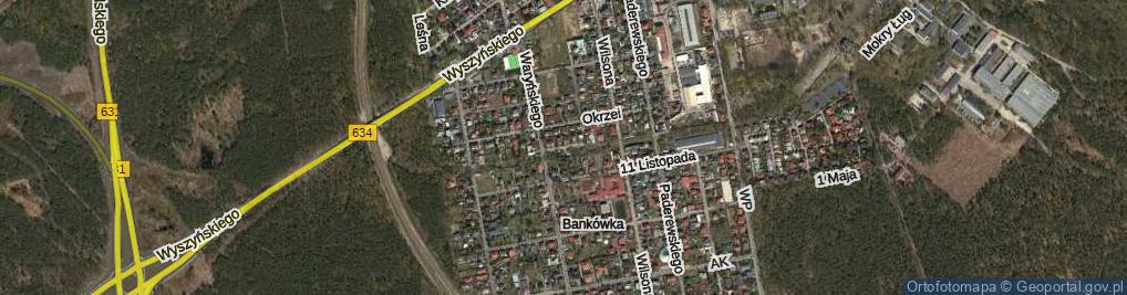 Zdjęcie satelitarne Małcużyńskiego Witolda ul.