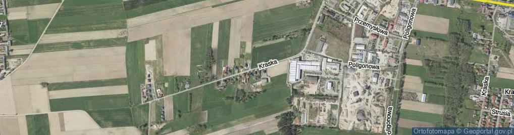 Zdjęcie satelitarne Mała Kraska ul.