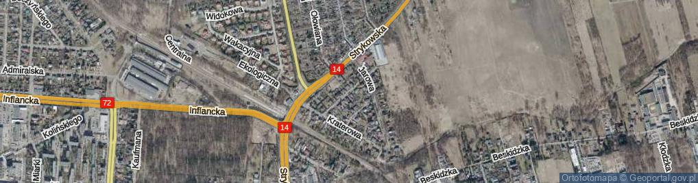 Zdjęcie satelitarne Mateusza ul.