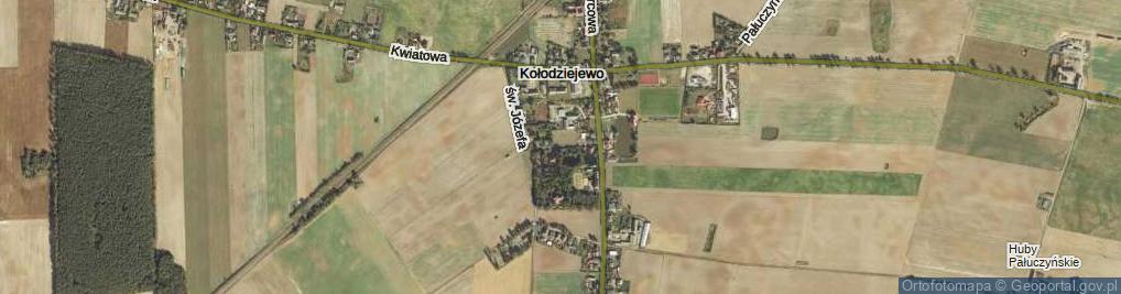 Zdjęcie satelitarne Mellera Kazimierza, ks. ul.