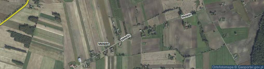 Zdjęcie satelitarne Metelin ul.