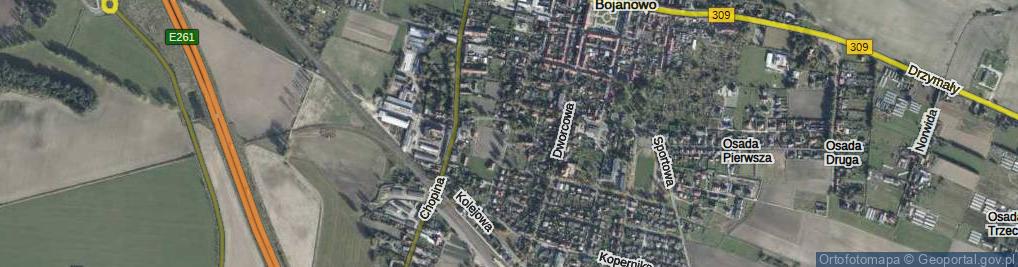 Zdjęcie satelitarne Mickiewicza Adama ul.